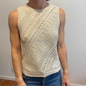 Knit Cream Tank